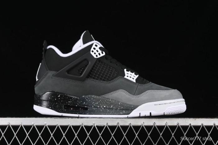 Nike Air Jordan 4 Retro Fear Basketball Shoes - FQ8138-002