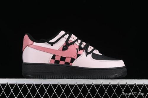 Nike Air Force 1 '07 Low Custom Anime Theme Black Sugar Heart Casual Sneakers with Lace-Up - ZH0316-012 1