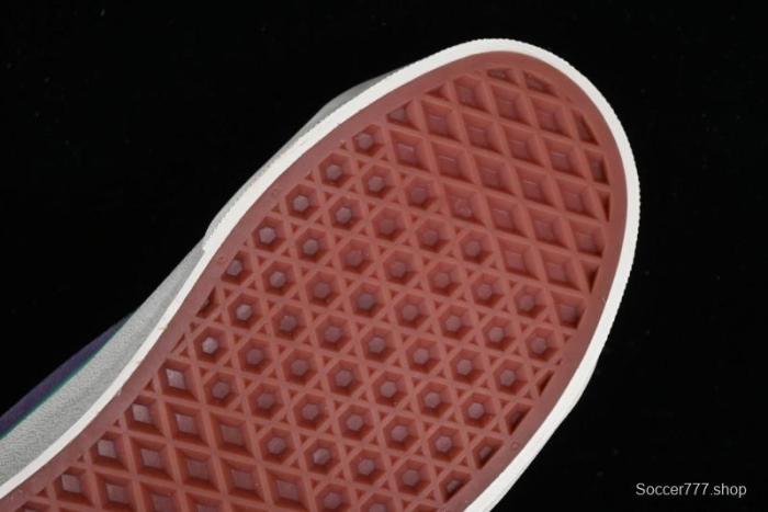 Vans Style 36 Low-Top Skate Shoes with Purple Embroidery - VN000CRPGRN 1