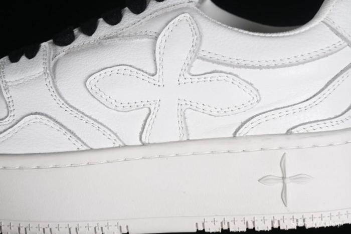 SMFK Comfortable Chunky Sole White Sneakers - T.D4 1