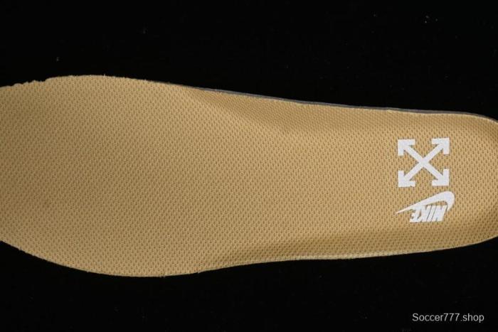 Off-White x Nike Air Force 1 '07 Low  Metal Gold  Casual Sneakers - DX1419-900 1