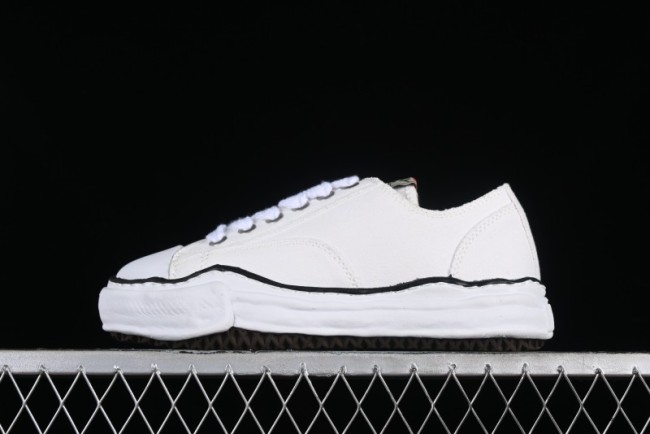 Wayne Original Sole Leather Low Sneaker with Deconstructed Ice Cream Sole - W.E5 1