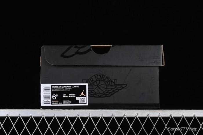 Nike Air Jordan 1 Low AJ1 White Green Low Top Lifestyle Basketball Shoes - HF4823-100 1