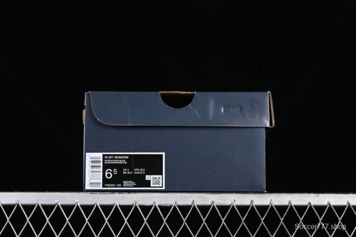 Nike Air Force 1 Shadow Lightweight Elevated Low-Top Casual Sneakers - FN6335-100 1