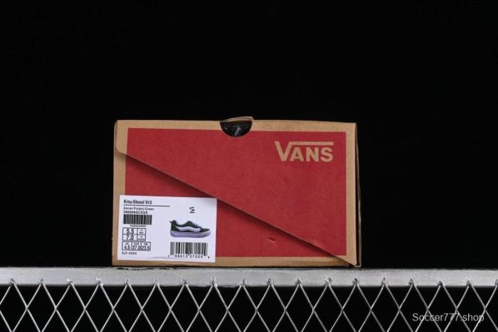 Vans Classics Knu Skool Retro Sneakers with Enlarged Toe and Thickened Trim - VN0009QCKGR 1