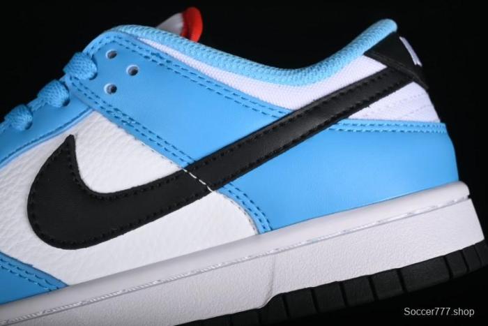 Nike Dunk Low Next Nature  N7  SB Casual Skate Shoes with Vibrant Color Blocking - HJ9088-488