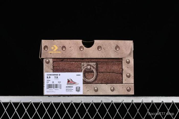 Converse Chuck Taylor High Top Casual Sneakers with Dungeons & Dragons 50th Anniversary Collaboration Design - A09883C 1