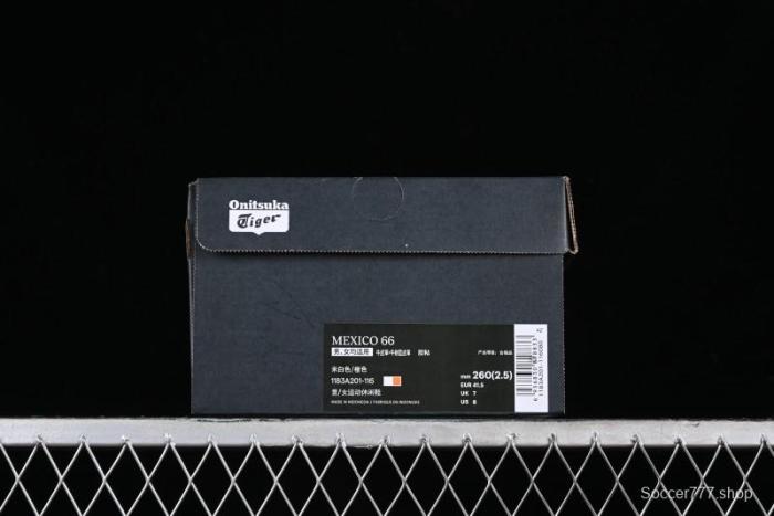 Onitsuka Tiger Mexico 66 Low-Top Leather Running Shoes - 1183A201-116 1