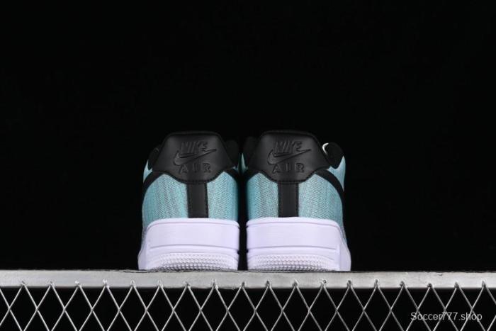 Nike Air Force 1 '07 Low 2.0 Moon Black Flywire Casual Sneakers - CI0051-600