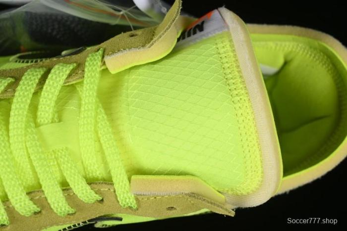 Nike Off White x Air Force 1 Low OW Transparent Yellow Sneakers - AO4606-700