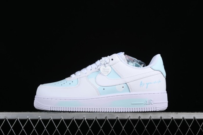 Nike Air Force 1 '07 Low Custom Anime Sky Clouds Hand-Painted Casual Sneakers - CW2288-111