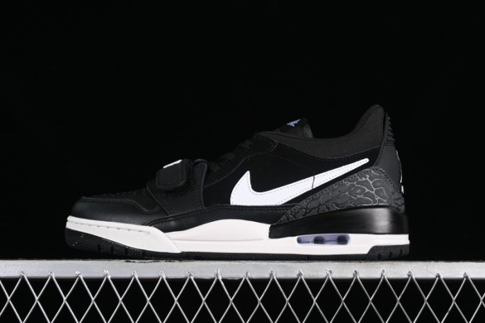 Nike Air Jordan Legacy AJ312 Low Top Sneakers with Velcro Strap Triple Fusion Design - CD7069-001 1