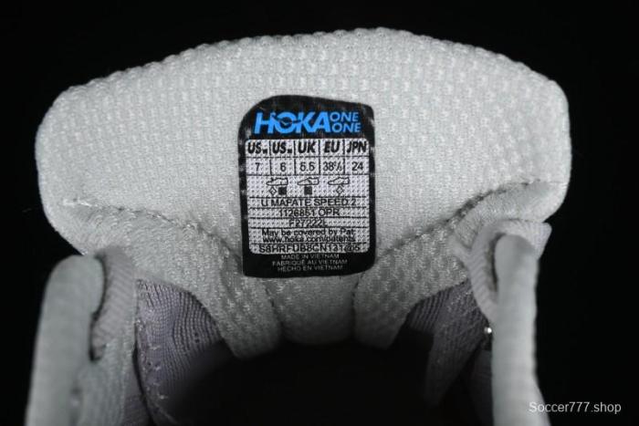 Hoka Mafate Speed 2 Lightweight Trail Running Shoes with Fresh Foam Midsole and Vibram Outsole - 1126851 OPR