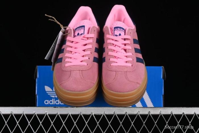 Adidas Originals Gazelle Bold H06122 Low-Top Sneakers with Thick Sole for Casual Wear, Slip-Resistant and Durable 1