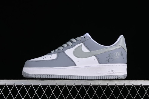 Nike Air Force 1 '07 Low Casual Sneakers with Full-Length Air Cushion - FJ4146-111 1