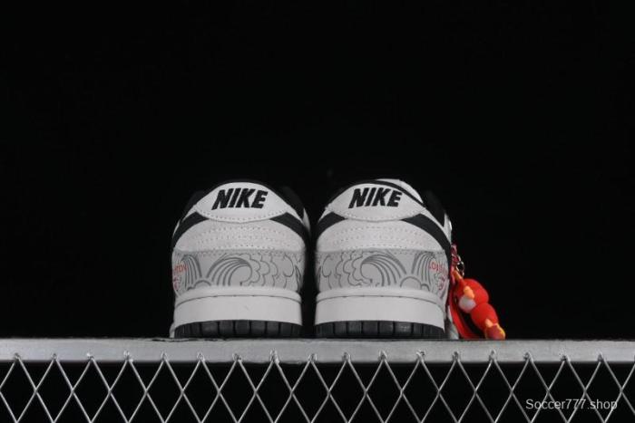 Nike SB Dunk Low Chinese New Year Limited Edition - Gray Dragon Anniversary High-End Custom Low-Top Casual Skate Shoes - XP3802-330 1