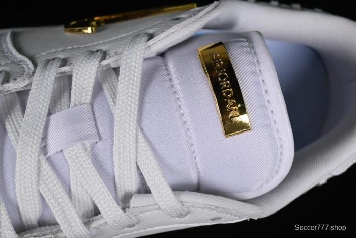 Nike Air Jordan 1 Low Method of Make Casual Sneakers in White Gold - FN5032-100 1