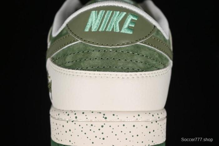 Nike SB Dunk Low Stussy Anniversary Custom Premium Low-Top Casual Sneakers - DQ1098-396