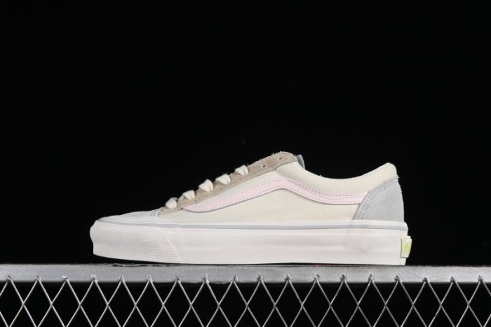 Vans Old Skool Reissue 136 Earth Macaron Patchwork Retro Casual Vulcanized Sneakers - VN000CRPGRN 1