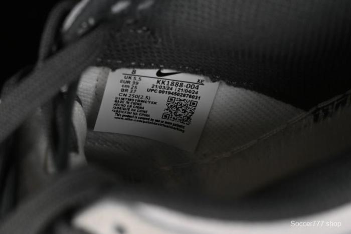 Nike SB Dunk Low Violent Bear Collaboration - Woven Grey Check Anniversary Custom Low-Top Casual Sneakers - KK1888-004