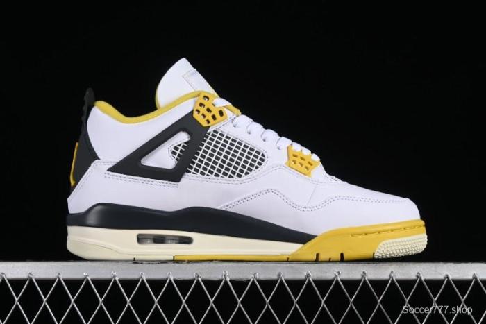 Nike Air Jordan 4 Retro Vivid Sulfur Basketball Shoes - AQ9129-101 1