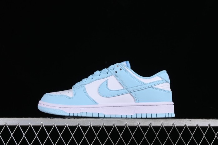 Nike Dunk Low Retro SB Casual Sneakers in Ice Blue Colorway - DV0833-104 1