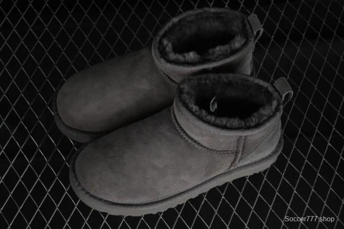 UGG Classic Ultra Mini Short Boots with Genuine Australian Shearling and TREADLITE Outsole - 1116109