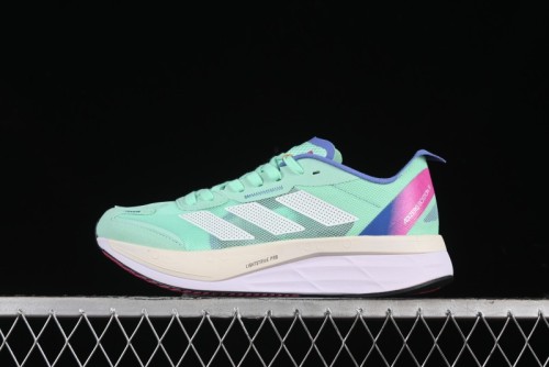 Adidas Adizero Boston 11 M Running Shoes with Lightstrike Technology - HQ3696