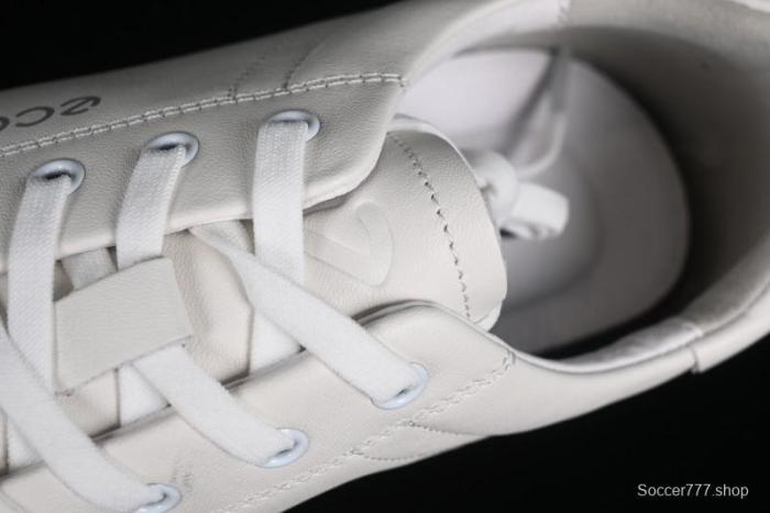 Ecco Soft 60th Anniversary Street Fun Collection Versatile White Sneakers - 63335301002 1