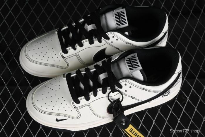 Nike SB Dunk Low OFF-WHITE Collaboration - Anniversary Edition Customized Low-Top Casual Skate Shoes - DJ2024-003 1