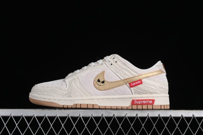 Supreme x Nike Dunk Low SB Skate Shoes with Zoom Air Cushion - XD6188-035 1