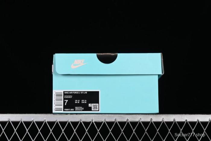 Nike Air Force 1 '07 Low Hazy Purple Casual Sneakers with Full-Length Air Solo Cushion - FB8971-800 1