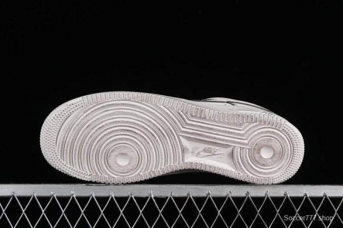 Nike Air Force 1 '07 Low Casual Sneakers with Hemp Rope Laces and Distressed Design - 315122-333 1