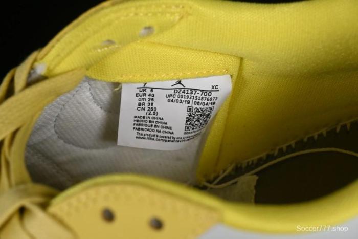 Nike Travis Scott x Air Jordan 1 Low OG Retro Sneakers with Reverse Swoosh - DZ4137-700 1