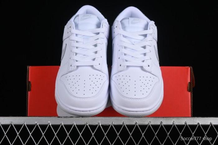 Nike SB Dunk Low All-White Low-Top Casual Skate Shoes - DV0831-101 1