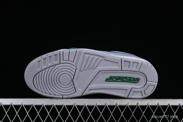 Nike Air Jordan Legacy AJ312 Low Triple Strap Sneakers with Premium Leather - CD9054-140 1