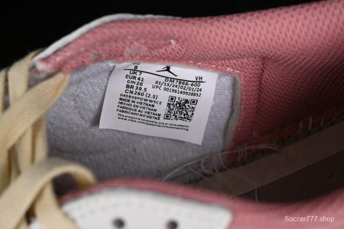 Nike Travis Scott x Air Jordan 1 Low OG AJ1 Reverse Swoosh Sneakers - DM7866-600 1