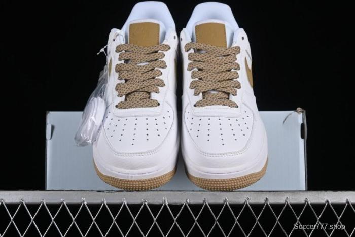 Nike Nocta x Nike Air Force 1 '07 Low  Certified Lover Boy  Khaki Classic Low-Top Casual Sneakers - LO1718-051 1