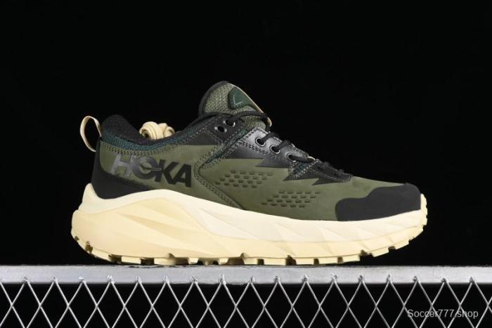 HOKA ONE ONE Tor Ultra Low Round Toe Cushioned Durable Low-Cut Hiking Shoes - 1155730 CVF 1