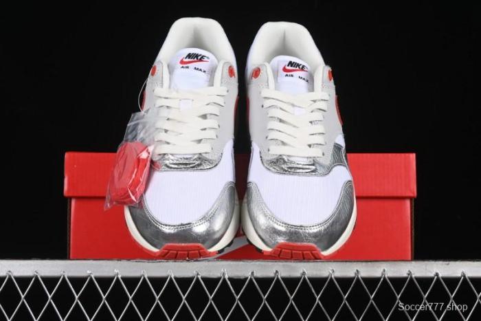 Nike Air Max 1 Retro Running Shoes with Half-Sole Air Cushion - HF7746-100