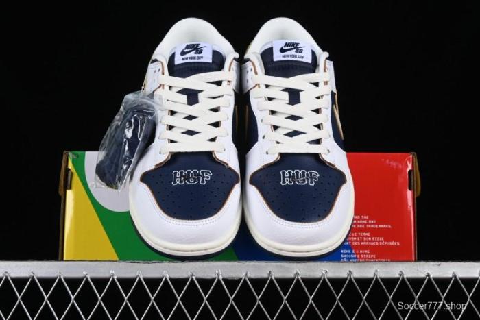 Nike HUF x SB Dunk Low NYC San Francisco Collaboration Skate Shoes - FD8775-100 1
