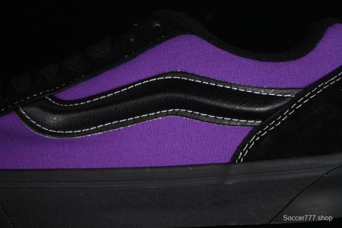 Vans Classics Knu Skool Black Purple Slip-On Shoes - VN0009QCSWE 1
