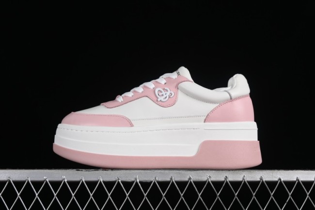 ANN ANDELMAN Pink White Chunky Retro Low-Top Sneakers - 210821 1