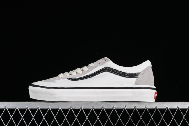 Vans Old Skool Reissue 136 Low-Top Skate Shoes with Detachable Cushioned Insole - VN000MT6KIG 1