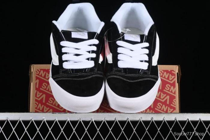 Vans Classics Knu Skool Retro Sneakers in Black & White - VN0AUAK375 1
