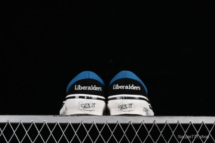 Vans Slip-On x Liberaiders Origami Checkerboard Low-Top Casual Sneakers - VN000V0SAPK 1