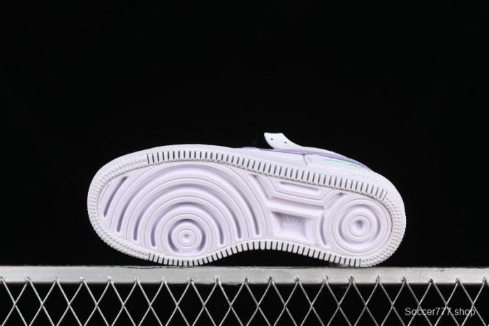 Nike Air Force 1 Shadow Low-Top Sneakers with Lightweight EVA Midsole and Anti-Slip RB Rubber Outsole - CU8591-103