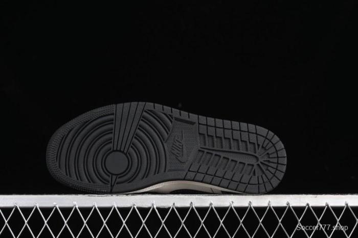 Nike Air Jordan 1 Low AJ1 Marvel Collaboration - Batman Custom High-End Low-Top Basketball Shoes - SJ6650-011