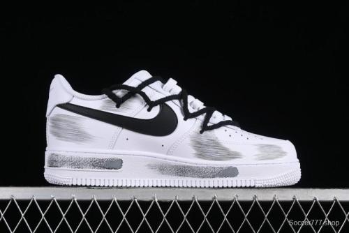 Nike Air Force 1 '07 Low Custom Anime Theme Spray Paint Swoosh Casual Sneakers - ZH0316-011 1