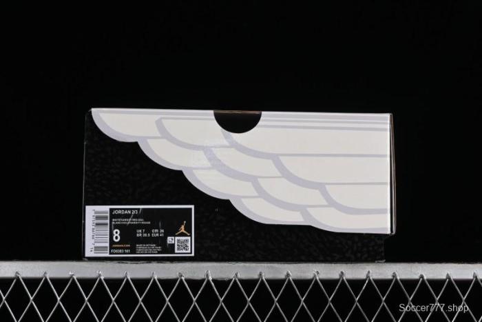 Nike Air Jordan 2/3 Retro Low Top Basketball Shoes in White and Red - FD0383-161 1